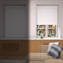Load image into Gallery viewer, Cordless Blackout Roller Shades for Windows with Valance, Thermal Insulated UV Blocking Fabric, Cordless Window Blinds for Bedroom & Living Room, Easy Install