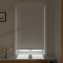 Load image into Gallery viewer, Cordless Blackout Roller Shades for Windows with Valance, Thermal Insulated UV Blocking Fabric, Cordless Window Blinds for Bedroom &amp; Living Room, Easy Install
